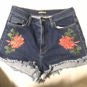 Jean shorts
